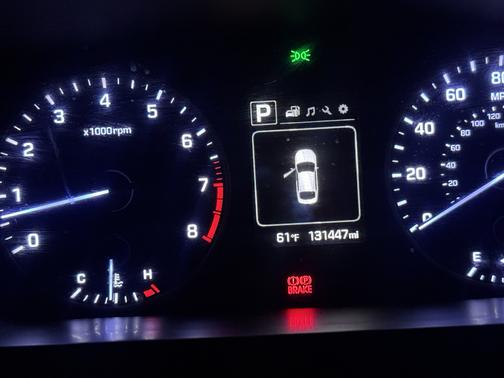 Blue 2015 Hyundai SONATA SE