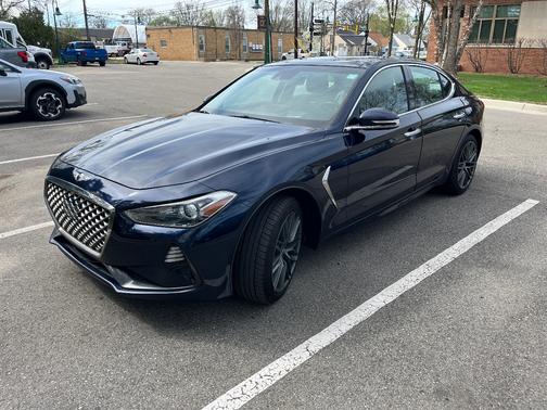 Blue 2019 Genesis G70 3.3T Advanced