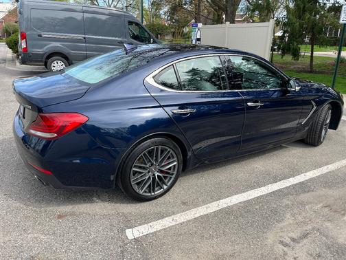 Blue 2019 Genesis G70 3.3T Advanced