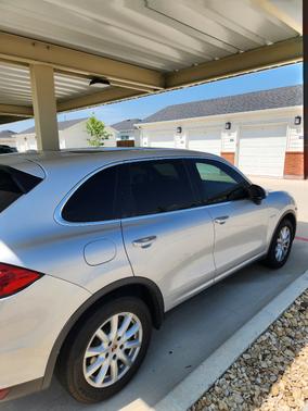 Silver 2014 Porsche Cayenne Cayenne S Hybrid