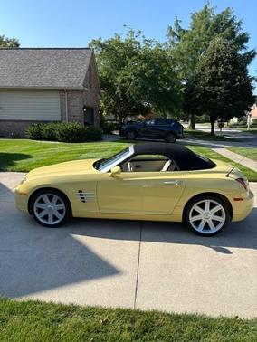 Yellow 2005 Chrysler Crossfire Limited