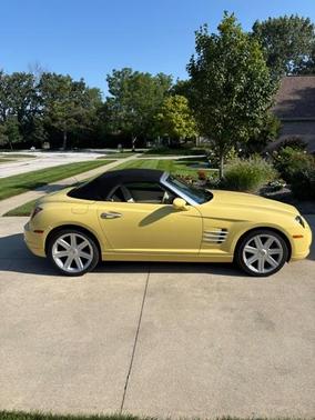 Yellow 2005 Chrysler Crossfire Limited