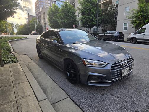 Gray 2018 Audi A5 Sportback 45 Premium Plus