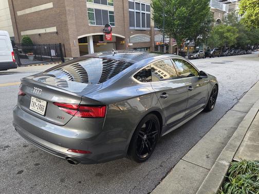Gray 2018 Audi A5 Sportback 45 Premium Plus