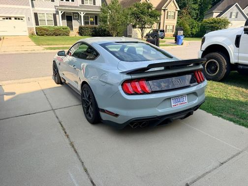 Gray 2022 Ford Mustang Mach 1