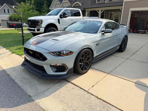 Gray 2022 Ford Mustang Mach 1