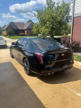 Black 2023 Cadillac CT4-V Base