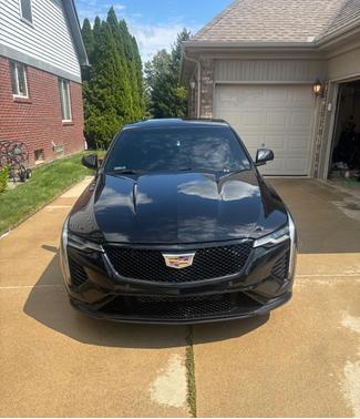 Black 2023 Cadillac CT4-V Base