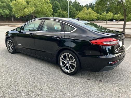 Black 2019 Ford Fusion Hybrid Titanium