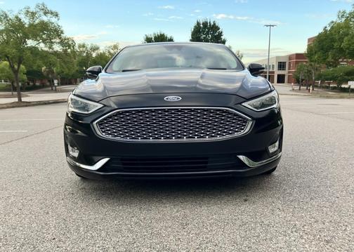 Black 2019 Ford Fusion Hybrid Titanium