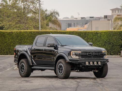 Black 2025 Ford Ranger Raptor