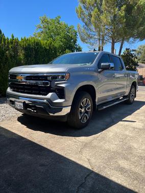 Gray 2024 Chevrolet Silverado 1500 LT
