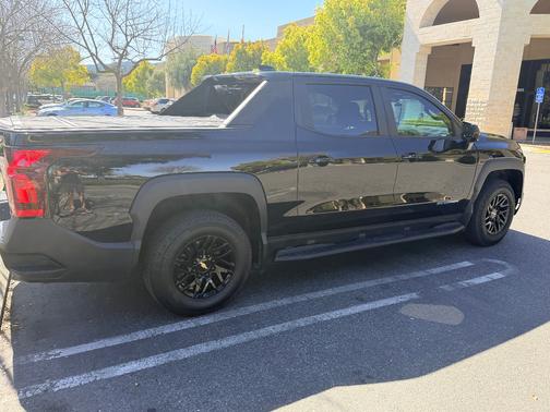 Black 2024 Chevrolet Silverado EV WT