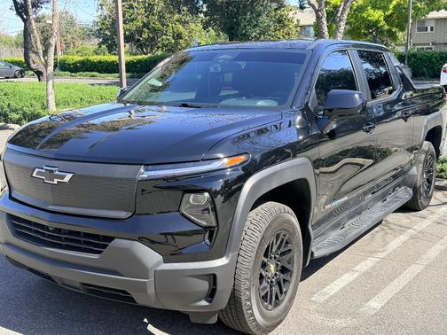 Black 2024 Chevrolet Silverado EV WT