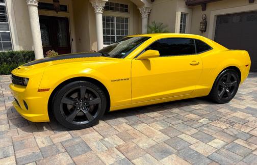 Yellow 2010 Chevrolet Camaro 2SS