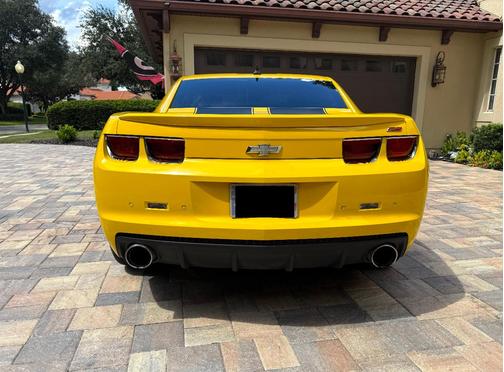 Yellow 2010 Chevrolet Camaro 2SS
