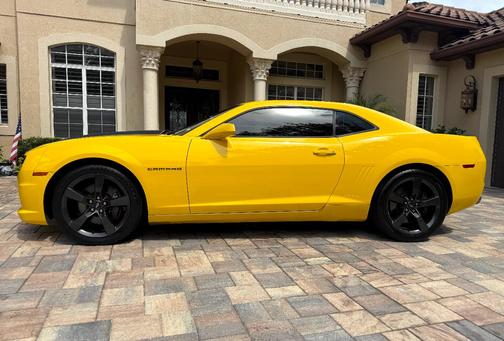 Yellow 2010 Chevrolet Camaro 2SS