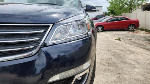 Blue 2015 Chevrolet Traverse 1LT