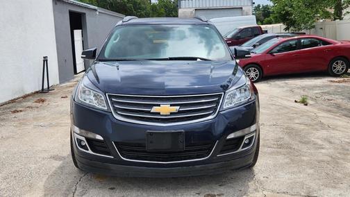 Blue 2015 Chevrolet Traverse 1LT