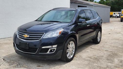 Blue 2015 Chevrolet Traverse 1LT