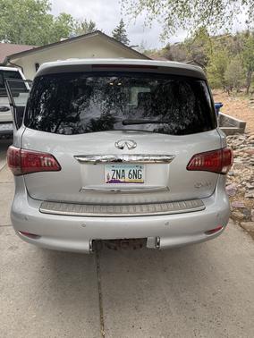 Silver 2014 INFINITI QX80 Base