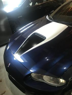 Blue 2002 Chevrolet Camaro Z28