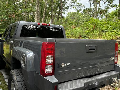 Gray 2009 Hummer H3T Alpha