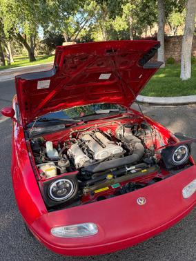 Red 1997 Mazda MX-5 Miata Base