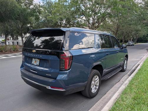 Blue 2025 Chevrolet Suburban LS