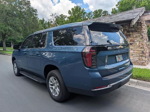 Blue 2025 Chevrolet Suburban LS