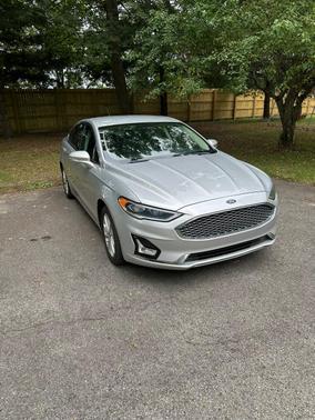 Silver 2019 Ford Fusion Energi Titanium