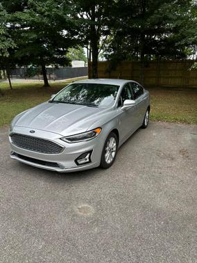 Silver 2019 Ford Fusion Energi Titanium