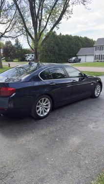Blue 2014 BMW 535 i xDrive