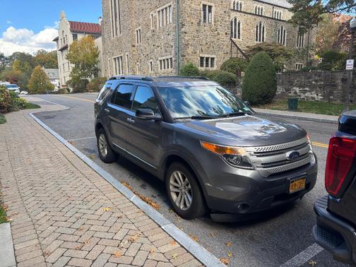 Gray 2014 Ford Explorer XLT