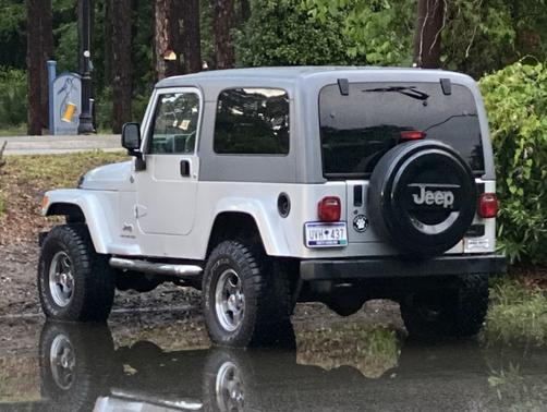 Silver 2005 Jeep Wrangler Unlimited