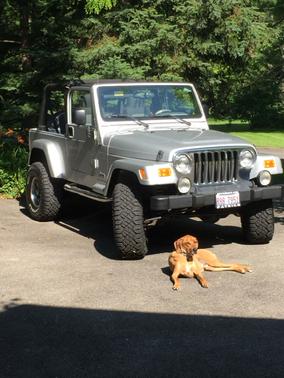 Silver 2005 Jeep Wrangler Unlimited
