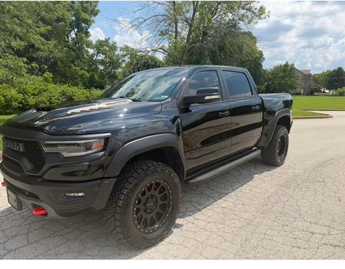 Black 2022 RAM 1500 TRX