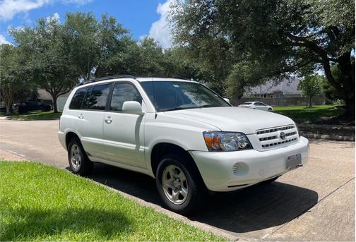 White 2006 Toyota Highlander Base