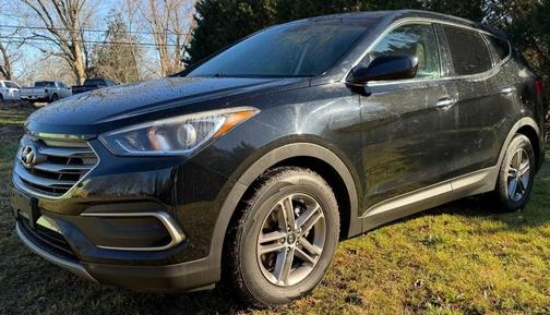 Black 2018 Hyundai Santa Fe Sport 2.4L