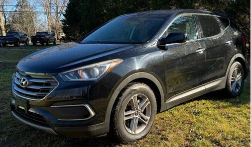 Black 2018 Hyundai Santa Fe Sport 2.4L