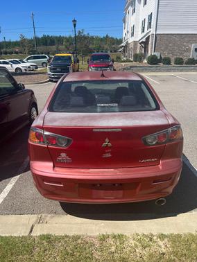 Red 2010 Mitsubishi Lancer ES