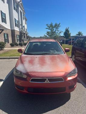 Red 2010 Mitsubishi Lancer ES
