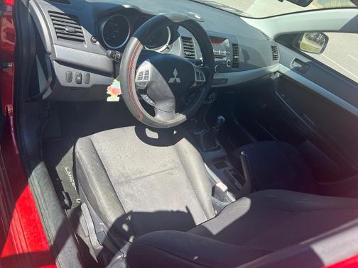 Red 2010 Mitsubishi Lancer ES