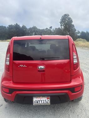 Red 2013 Kia Soul +
