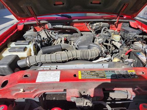 Red 2004 Ford Ranger Edge