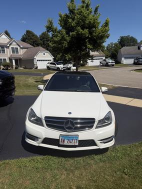 White 2014 Mercedes-Benz C-Class C 300 4MATIC Sport