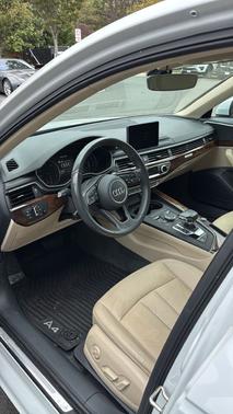 White 2017 Audi A4 2.0T Premium