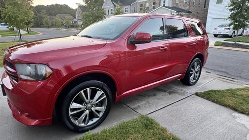 Red 2013 Dodge Durango SXT