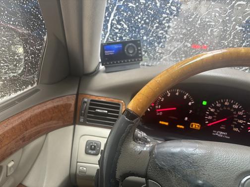 Red 2002 Lexus LS 430 Base