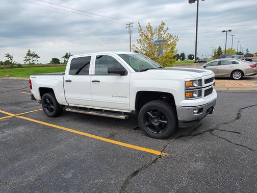 White 2015 Chevrolet Silverado 1500 1LT